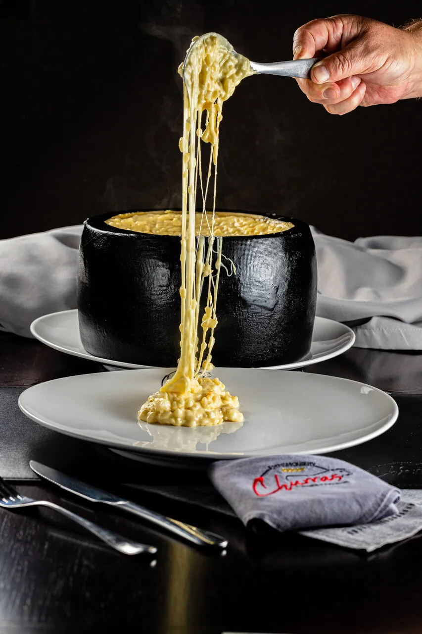 Provolone derretido